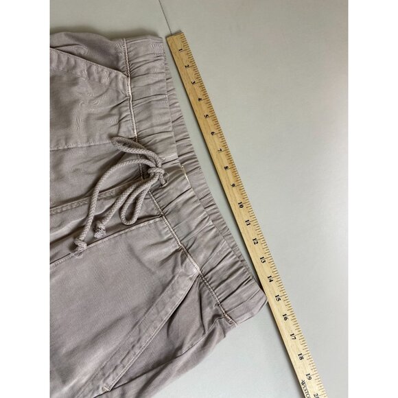 Cloth & Stone Beige Womens Jogger Pants Elastic Waist Drawstring Size Small Tenc - Picture 4 of 14